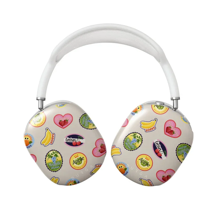 بورجا حافظة سماعات آبل إيربودز ماكس بنكهة بورجا - غطاء صلب واقٍ فاخر، مقاوم للخدش والصدمات، حافظة سماعات خفيفة بتصميم أنيق